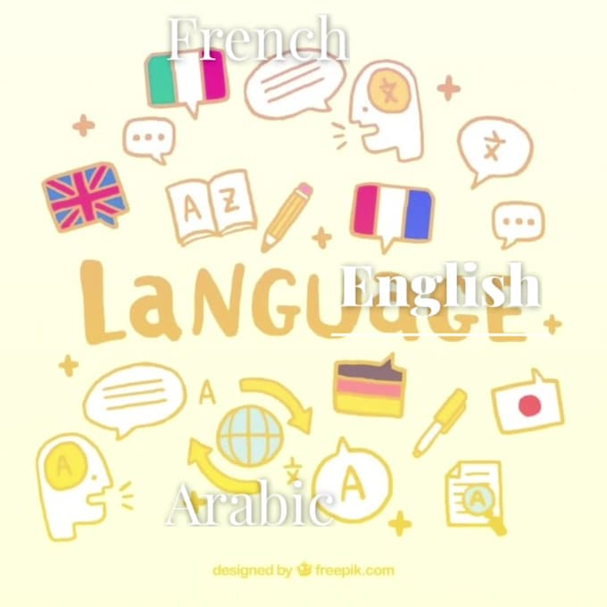 translate english  and arabic   and french articles