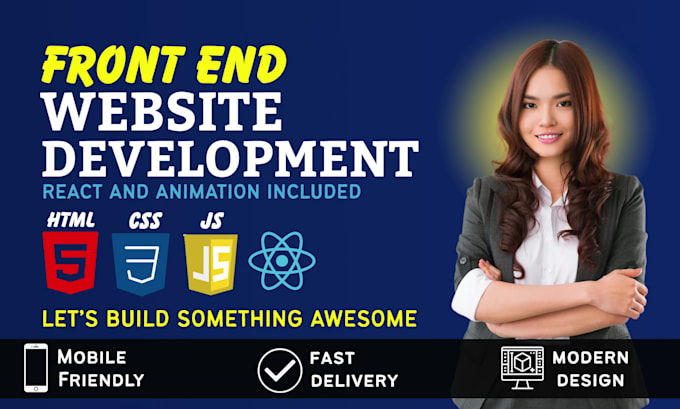 build a responsive react frontend using HTML CSS bootstrap