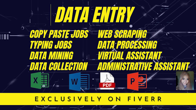 web research, data entry, data mining and pdf,excel conversion