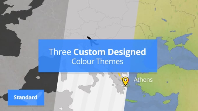 Create a professional map animation by S11_services | Fiverr