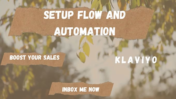 setup klaviyo ecommerce email marketing flows