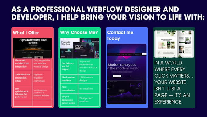 convert figma design to responsive webflow website