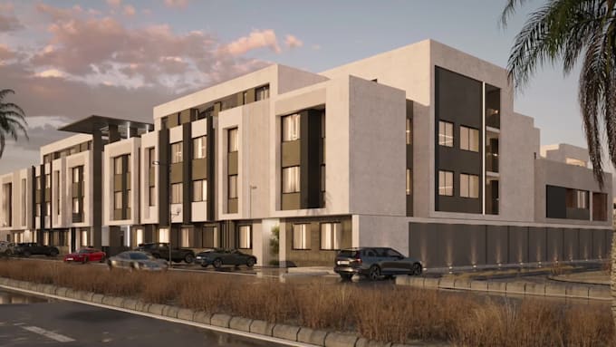 create photorealistic exterior rendering for you