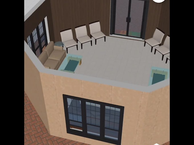 create 2d 3d house design in 5d planner