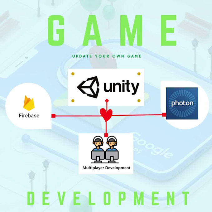 integrate multiplayer, photon, and firebase into your game