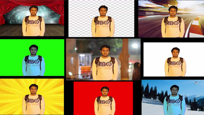 photoshop image editing cutout, green background removal