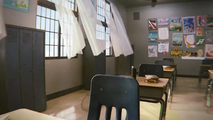 make anime style art and animated backgrounds