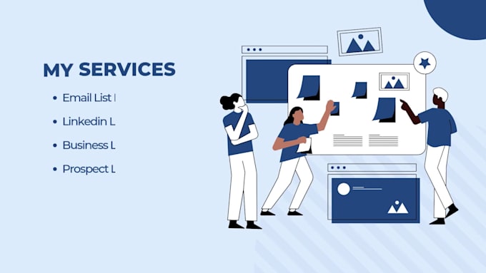 provide data entry b2blead generation and build a prospect email list