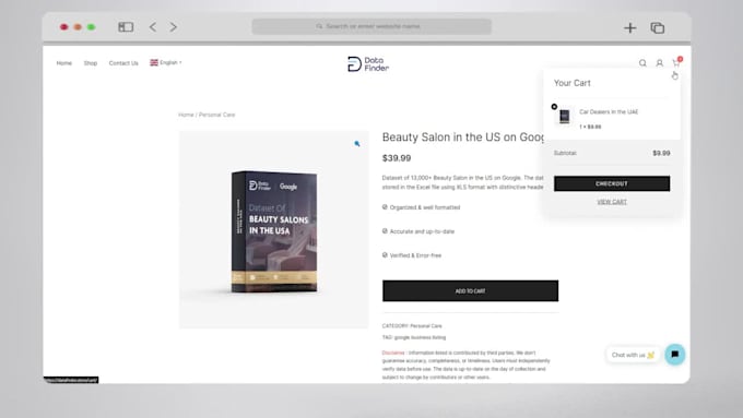 design and develop an ecommerce web store
