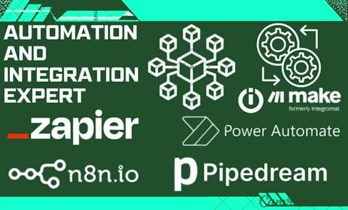 ai automation and integration your workflows using zapier, make, n8n, pipedream
