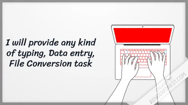 be a virtual assistant for typing jobs and data entry