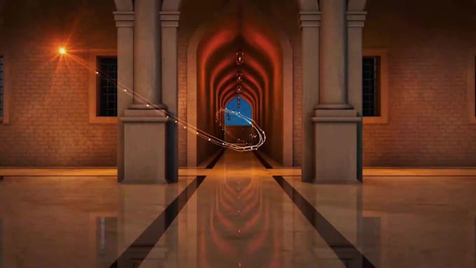 make animation for ramadan or eid mubarak greetings video