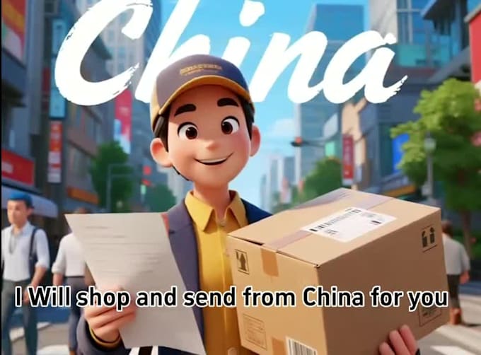 shop and send from china for you