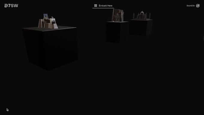 create a 3d experience for your website visitors