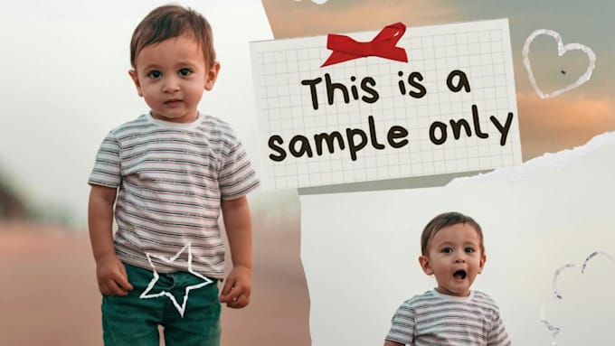 create a custom birthday song with personal photo slideshow