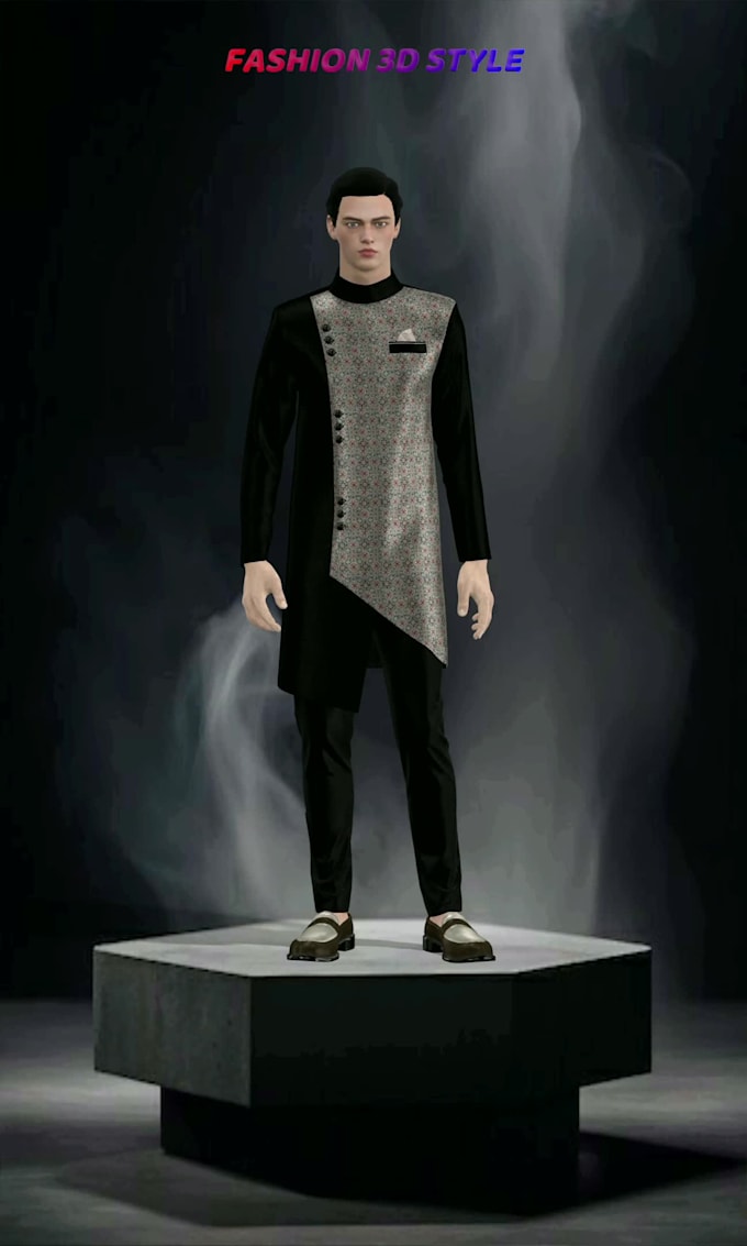 create western sherwani in 50 dollar