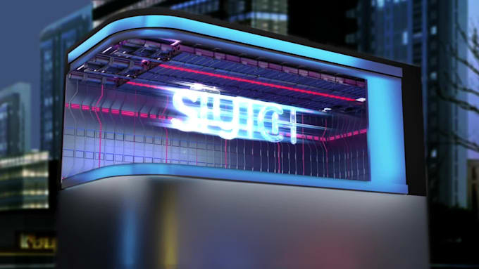 Do product 3d animation, 3d led billboard anamorphic animation by ...