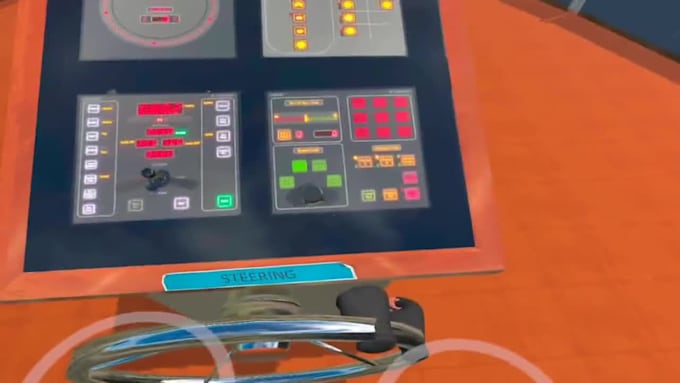 develop interactive virtual reality application and game