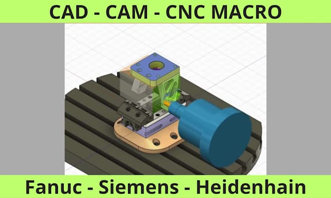 do cnc cad cam program for your turning and cnc machine