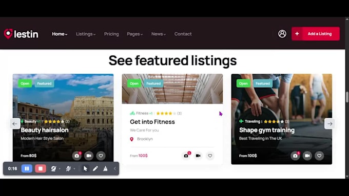 develop brilliant directory website, wordpress directory website, geodirectory