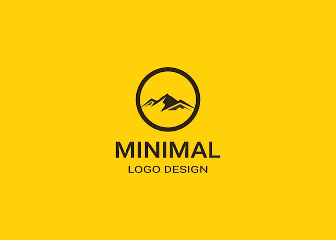 design 3 flat modern minimalist logo design