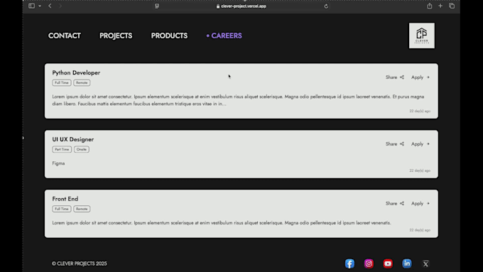 create modern websites with 3d objects and animations