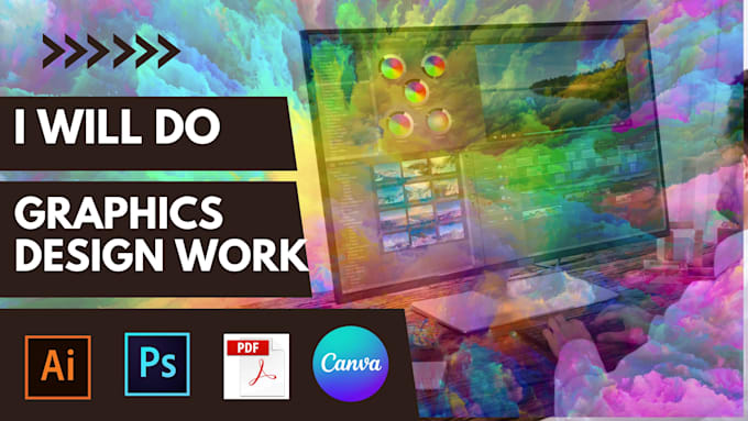 creative graphic designer transforming ideas into visual art