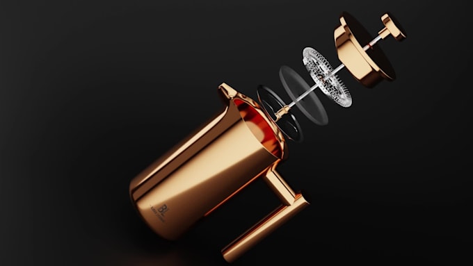 do professional 3d product modelling rendering animation