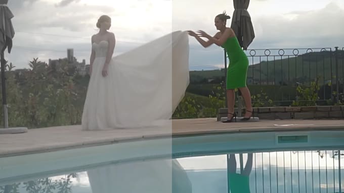 upscaling e color grading foto e video