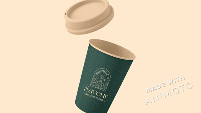 design coffee shop logo, label, packaging or shopify store