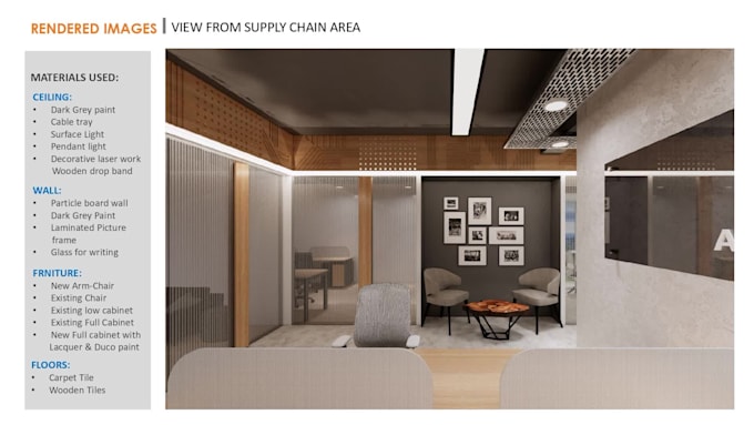 design a modern and functional office space