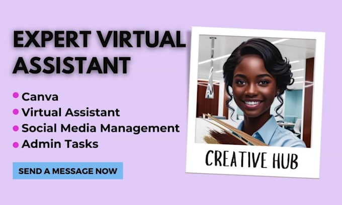be long term personal administrative executive virtual assistant social media