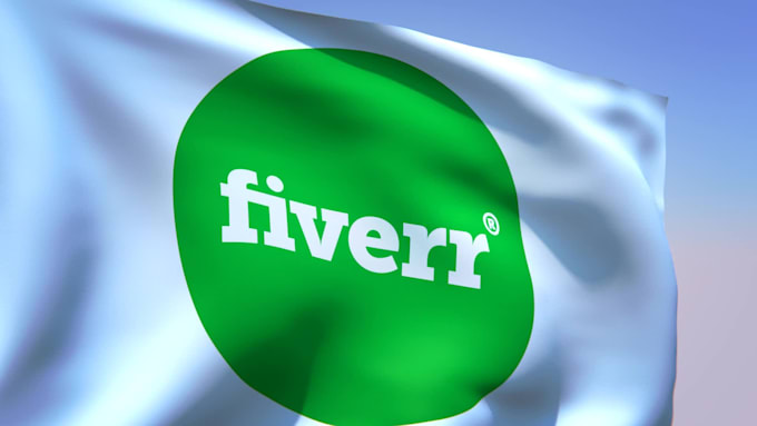 do custom logo animation on a waving flag