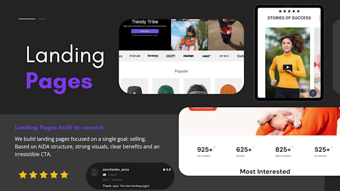 build a high converting product landing page cro expert with shopify