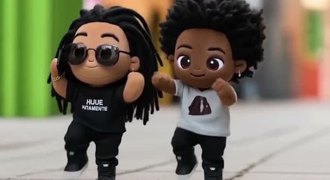 transform your photo into a custom plush scene