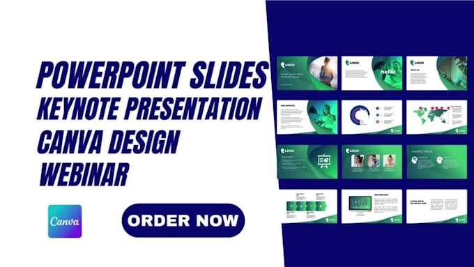 Design canva webinar slides powerpoint presentation pitch deck and ...