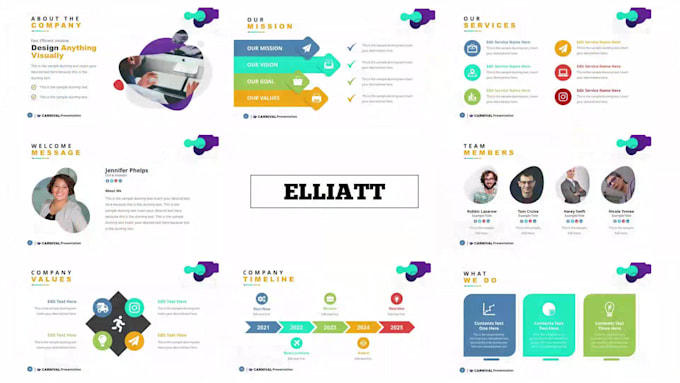 design a professional business powerpoint presentation