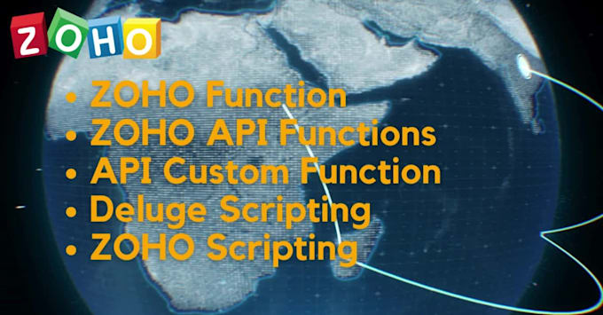 write zoho deluge functions, API and 3rd party integrations