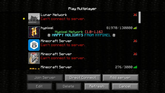 how to join bedwars server