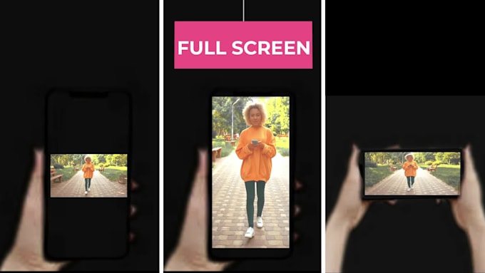 change video horizontal to vertical and vice versa