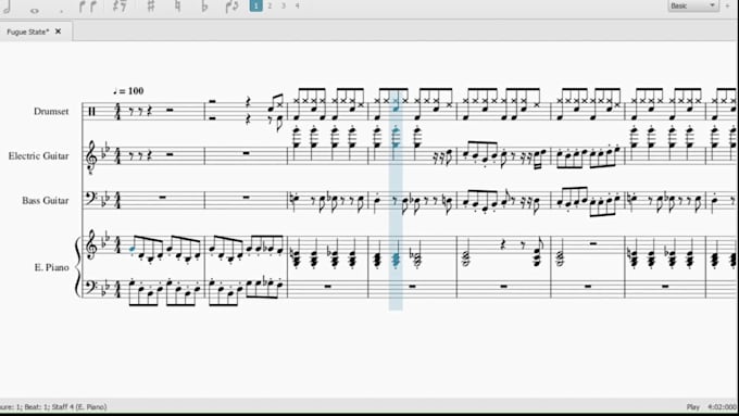 make guitar tabs or sheet music for you