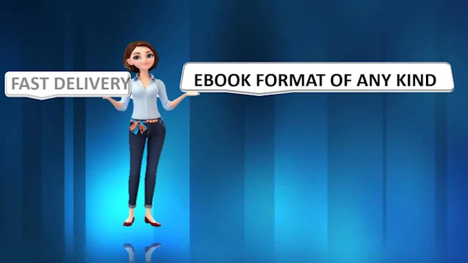 do ebook formatting for kindle, paperback, epub, apple books and smashwords
