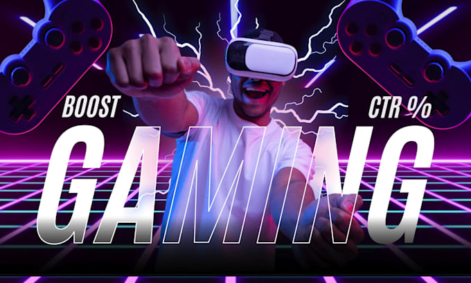 desing pro gaming thumbnails