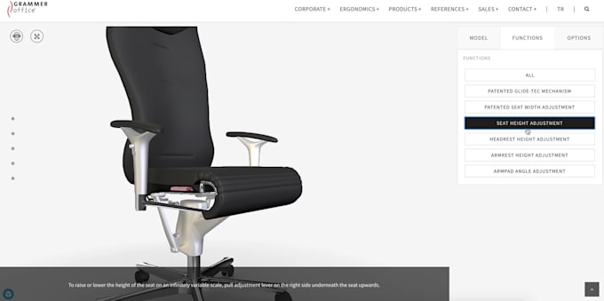 develop interactive 3d product configurator 3d background 3d animation website