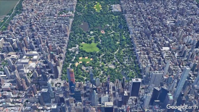 create google earth zoom in videos