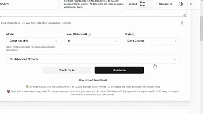humanize and rewrite your ai content to perfection