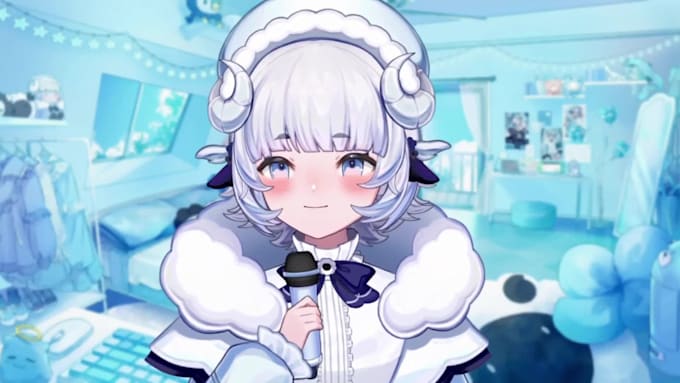 Draw And Rig Live2d Model 2d Vtuber Model Live2d Rigging 2d Vtuber