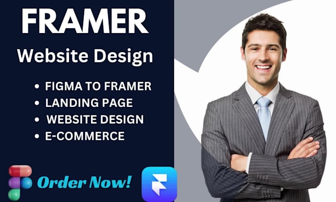Build a professional website using framer, figma to framer by Mason ...