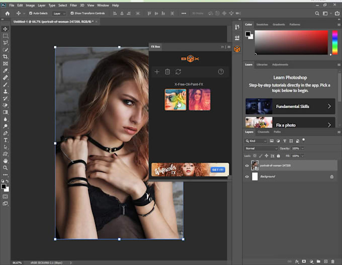 Turn your portrait photo into oil painting style by Mustafain2013 Fiverr