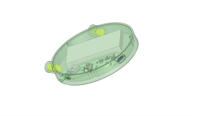 design a pcb enclosure for 3d printing or injection molding